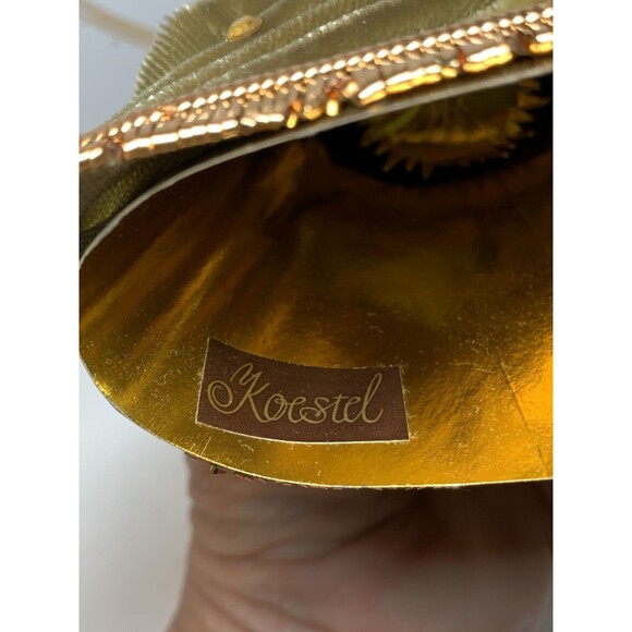 Koestel West Germany Wax Angel Tree Topper Gold Christmas Original Box 7” READ - Picture 9 of 15